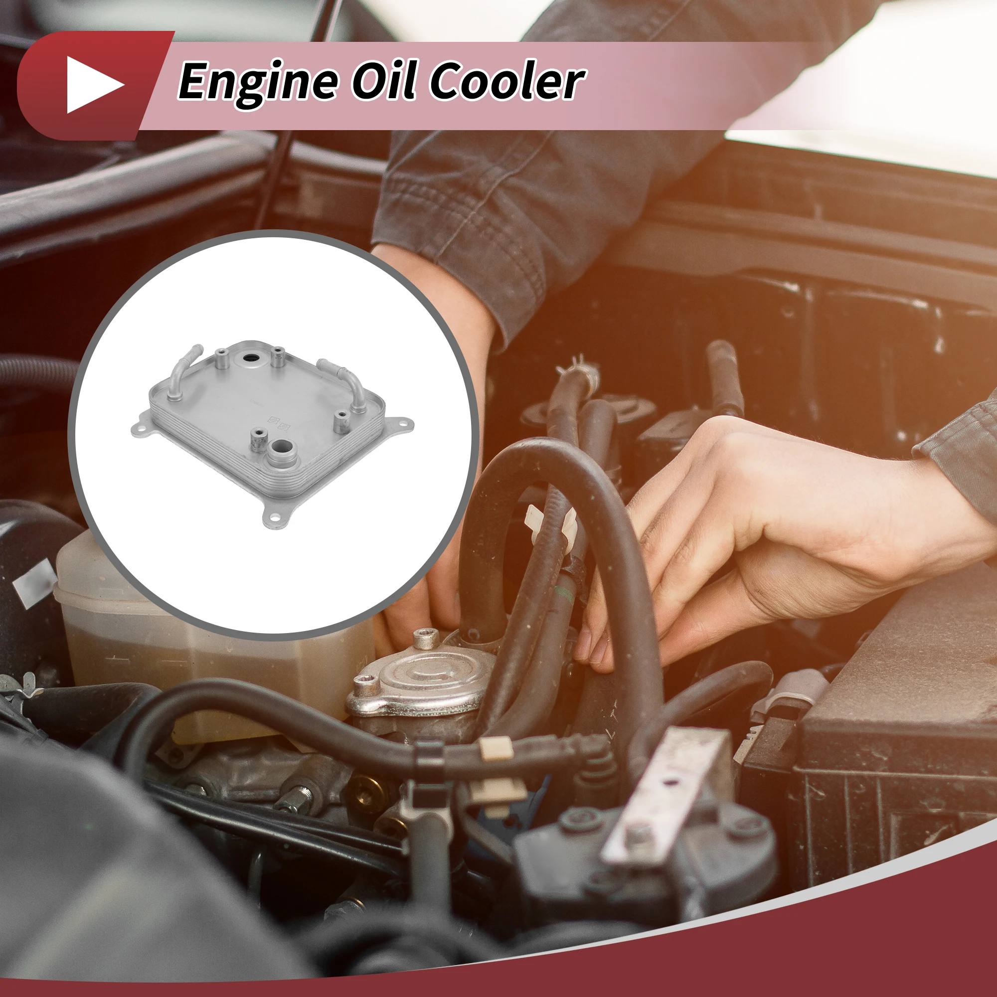 Enfriador de aceite UXCELL 25620E6000 para Hyundai Sonata 2.0L (2016-2019) - imagen 2
