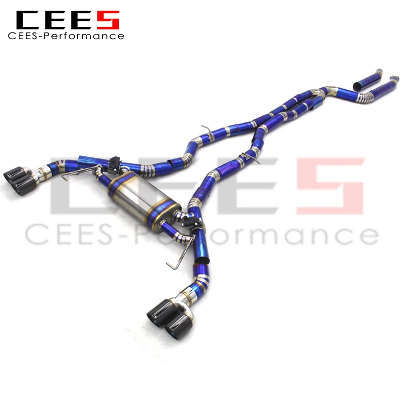 Puntas de escape dobles del sistema CEES