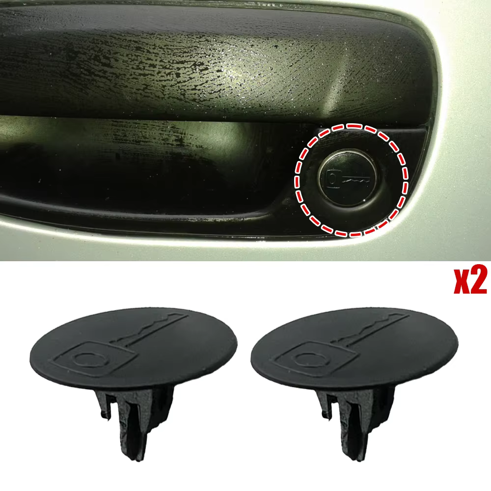 Tapa de cerradura de puerta Toyota Avensis T250 2003-2009 negra