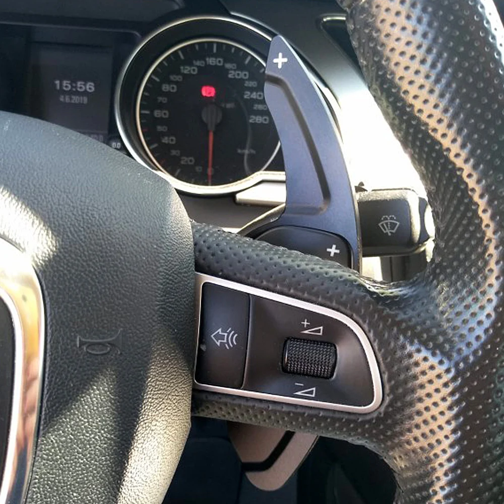 Paletas de cambio extendidas Audi A3 A4 A5 TT Q3 Q5 Racing - imagen 3