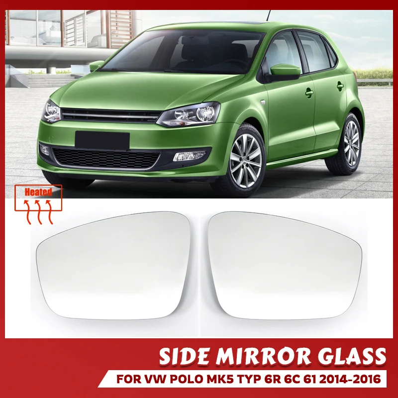 Espejo retrovisor calefactado VW Polo V 6R 2009-2017