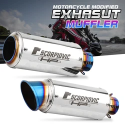 Silenciador de escape deportivo para Yamaha MT-07, MT-09 y TMAX