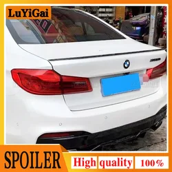 M5 estilo alerón trasero para maletero de coche embellecedor de labio para BMW 5 Series G30 Sedan 2017 2018 2019 ABS negro brillante