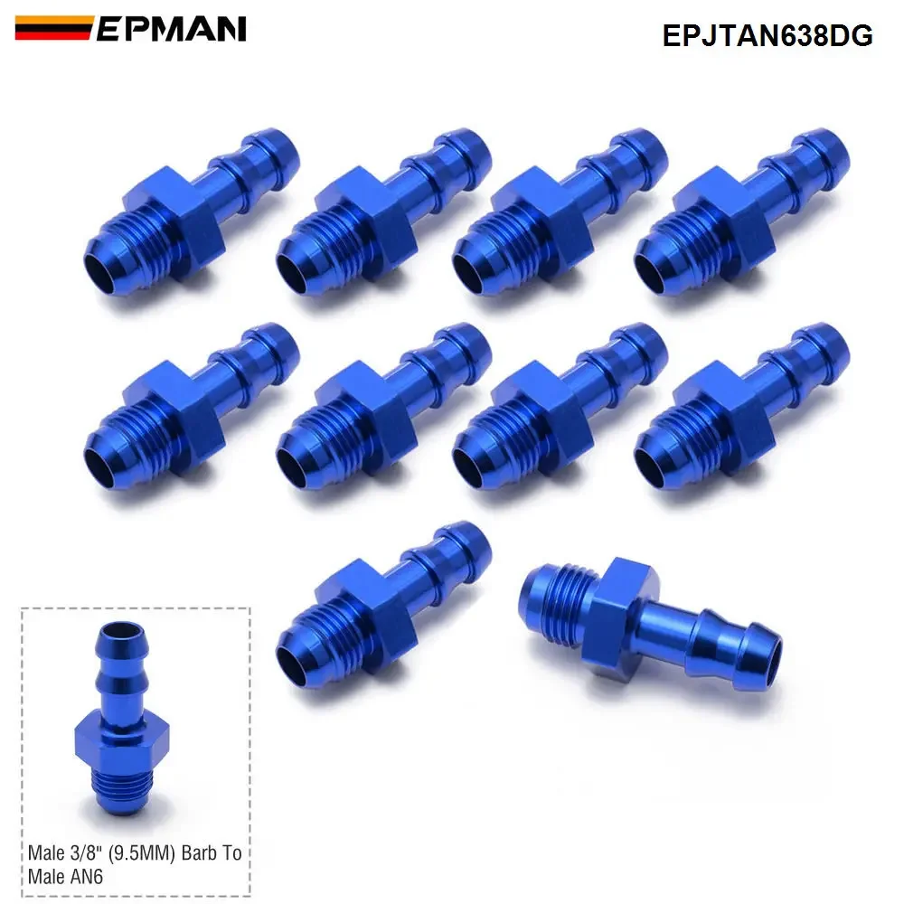EPMAN Racor 6AN macho a espiga de 3/8 para combustible - imagen 2