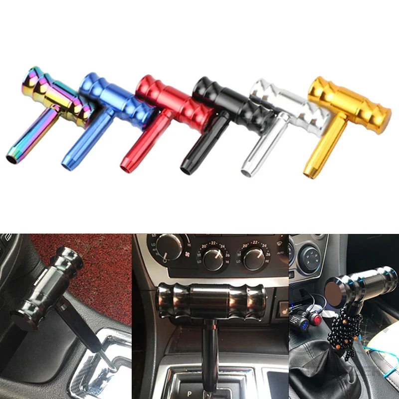 Palanca de cambios Mugen aluminio T extendida - universal para coches