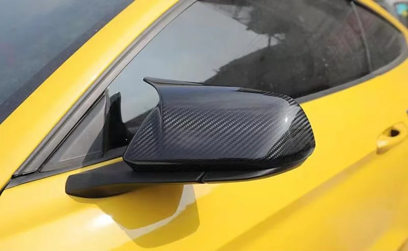 Carcasas de retrovisor de fibra de carbono para Ford Mustang - imagen 4