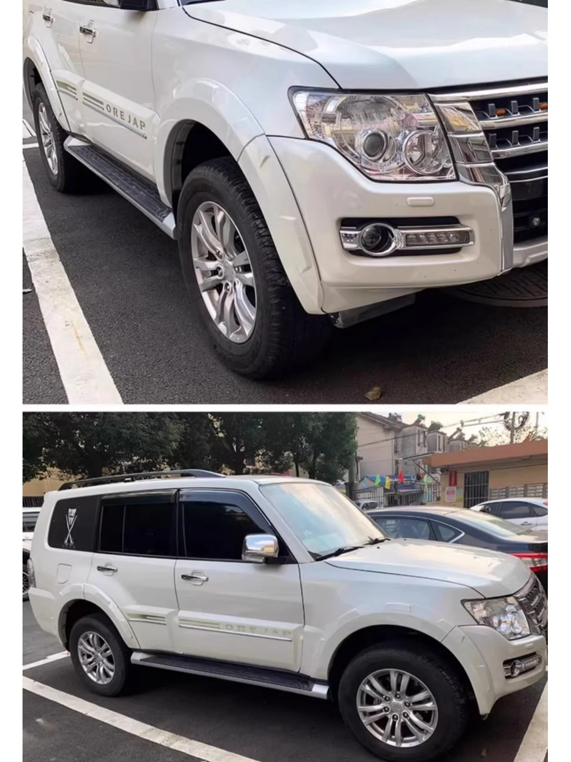 Guardabarros arco de rueda con ceja – Mitsubishi Pajero V93/V97 - imagen 4