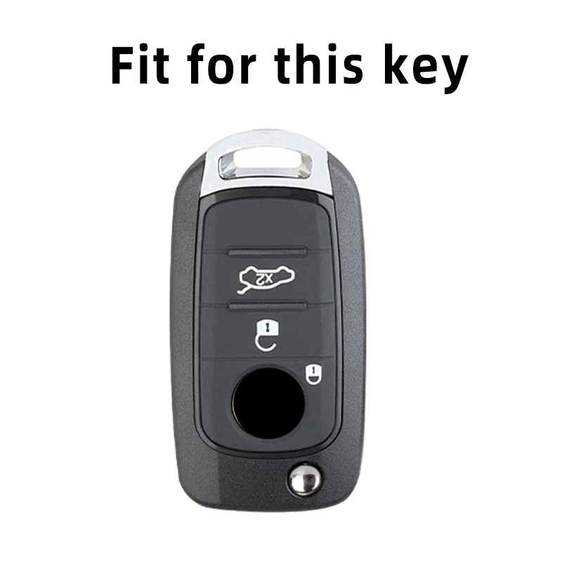 Funda plegable TPU llave coche FIAT Tipo 500X Doblo Argo Toro Grazie - imagen 2