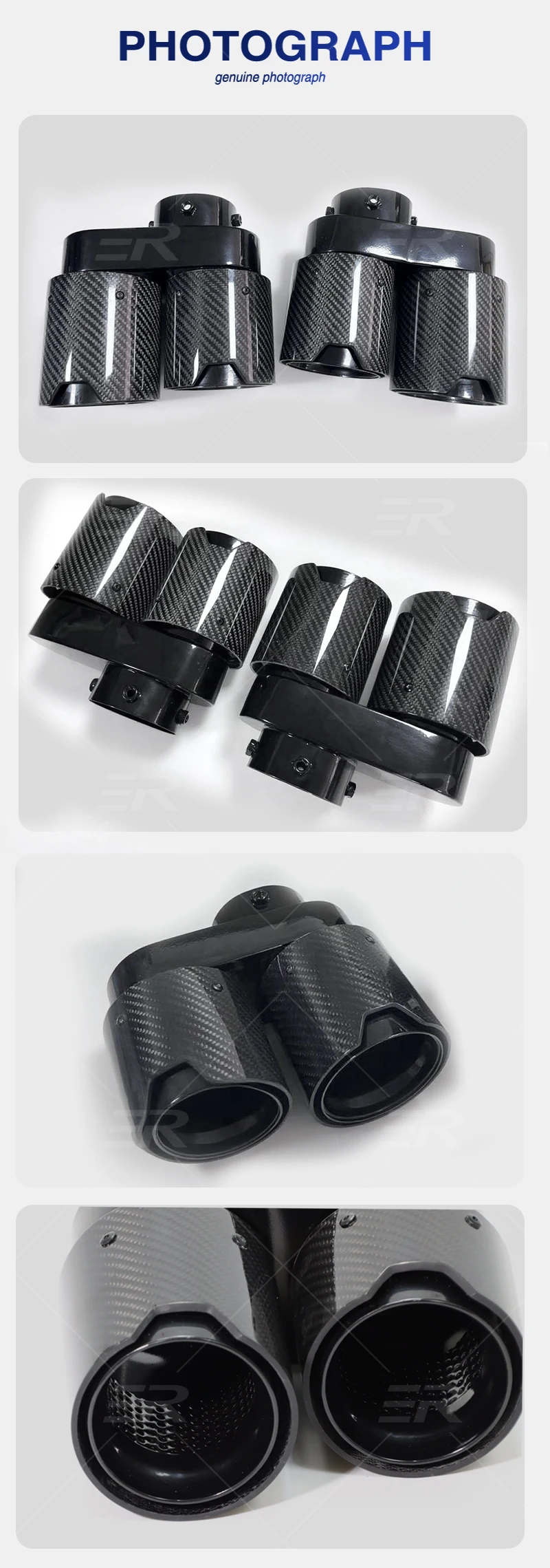 Acabado negro de estilo fibra de carbono