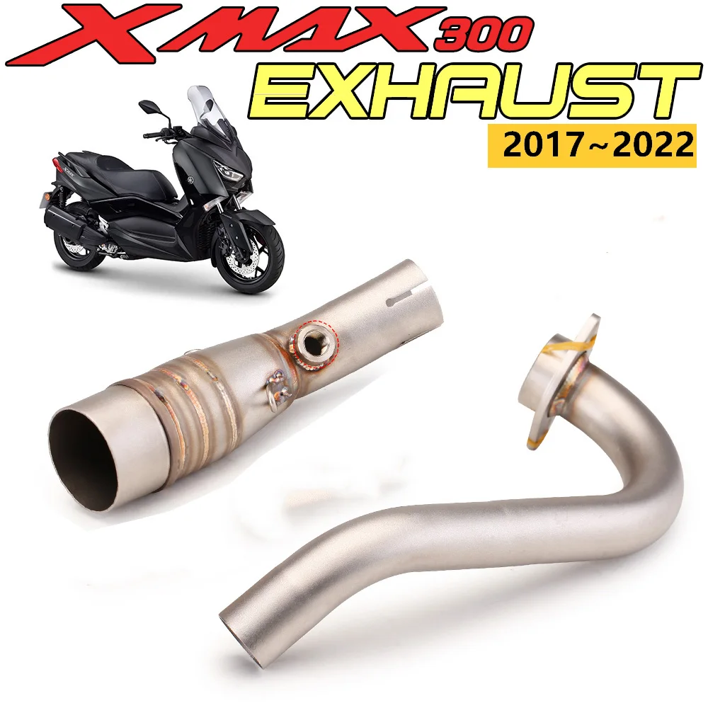 Tubo escape inoxidable Yamaha X-MAX 300 2017-2022