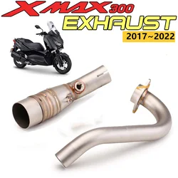 Tubo escape inoxidable Yamaha X-MAX 300 2017-2022