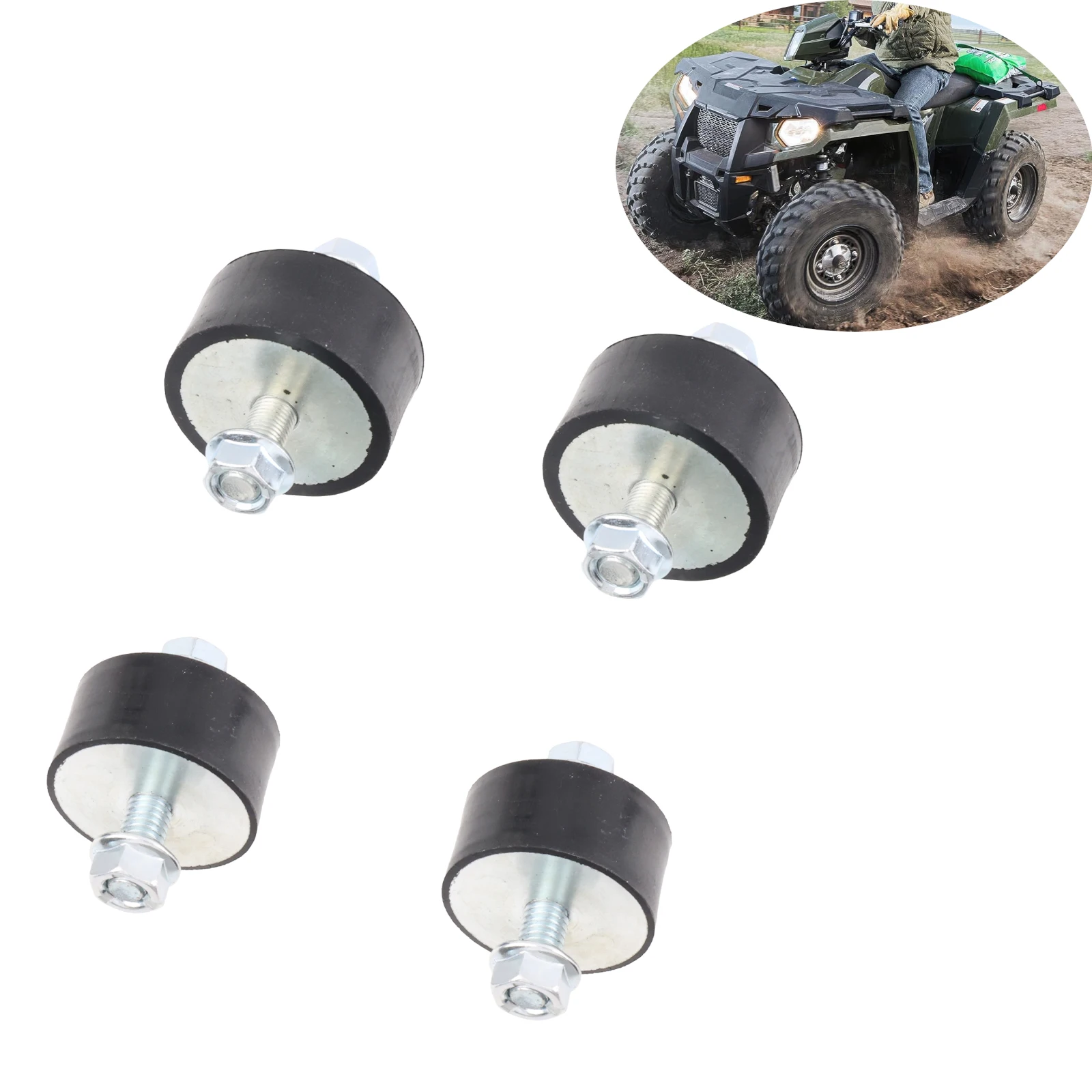 Soportes motor goma Polaris Sportsman 335-800 del/tras