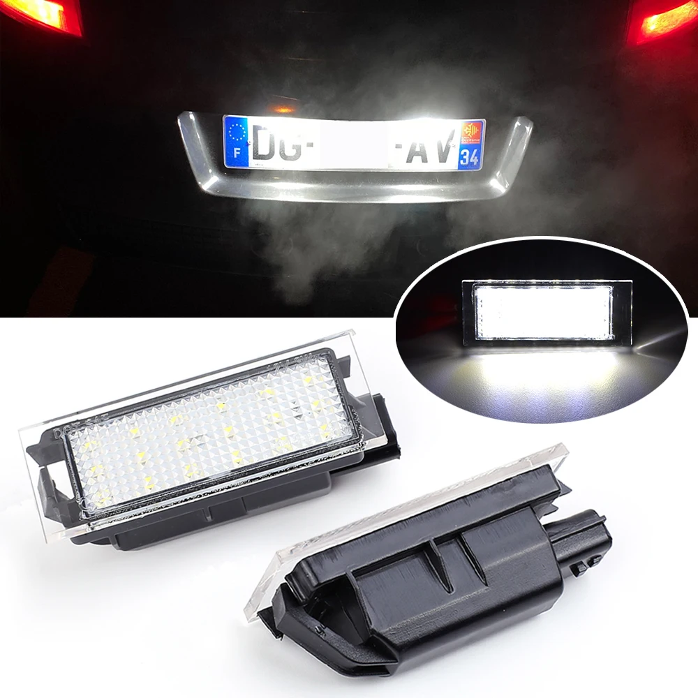 Luces LED matrícula Renault – Clio Megane 3 Laguna 3 - imagen 5