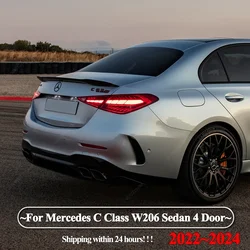 Alerón trasero Mercedes Clase C W206 2022-2024 Sedan 4 puertas