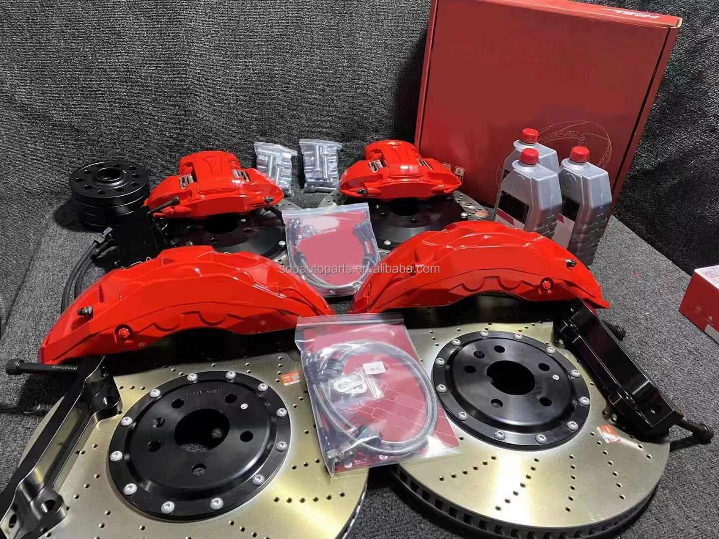 Kit de frenos delanteros y traseros