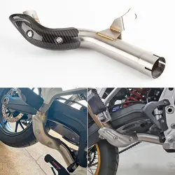 Tubo de conexión de escape inox para BMW F 850 GS