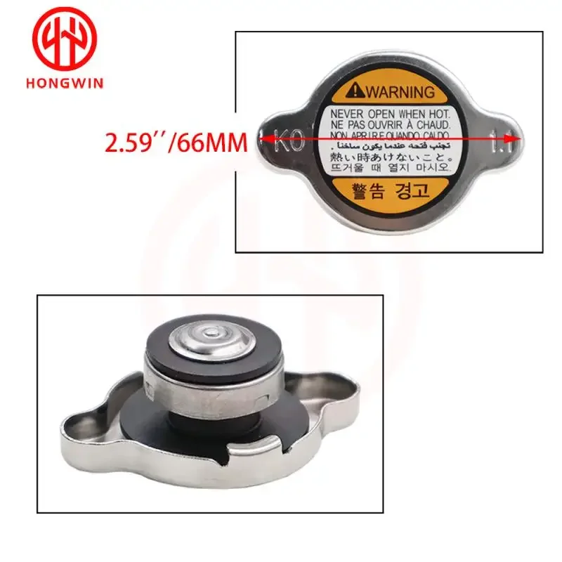 Tapa de radiador 0,9 bar 1640154750 KH-C19 para Honda y Toyota - imagen 4