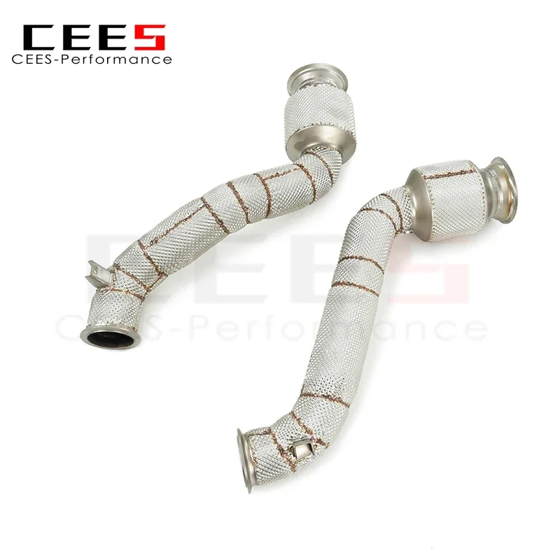 CEES Downpipes de escape para McLaren GT 4.0T 2019-2023 - imagen 3