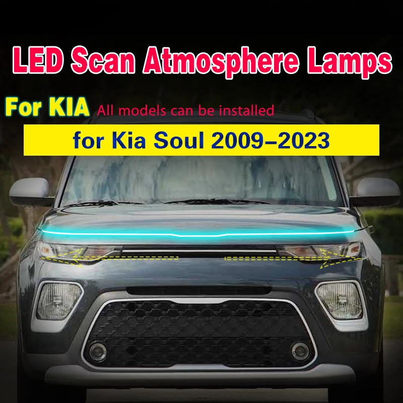 Luces DRL LED Kia Soul 2009-2023 – circulación diurna y antiniebla