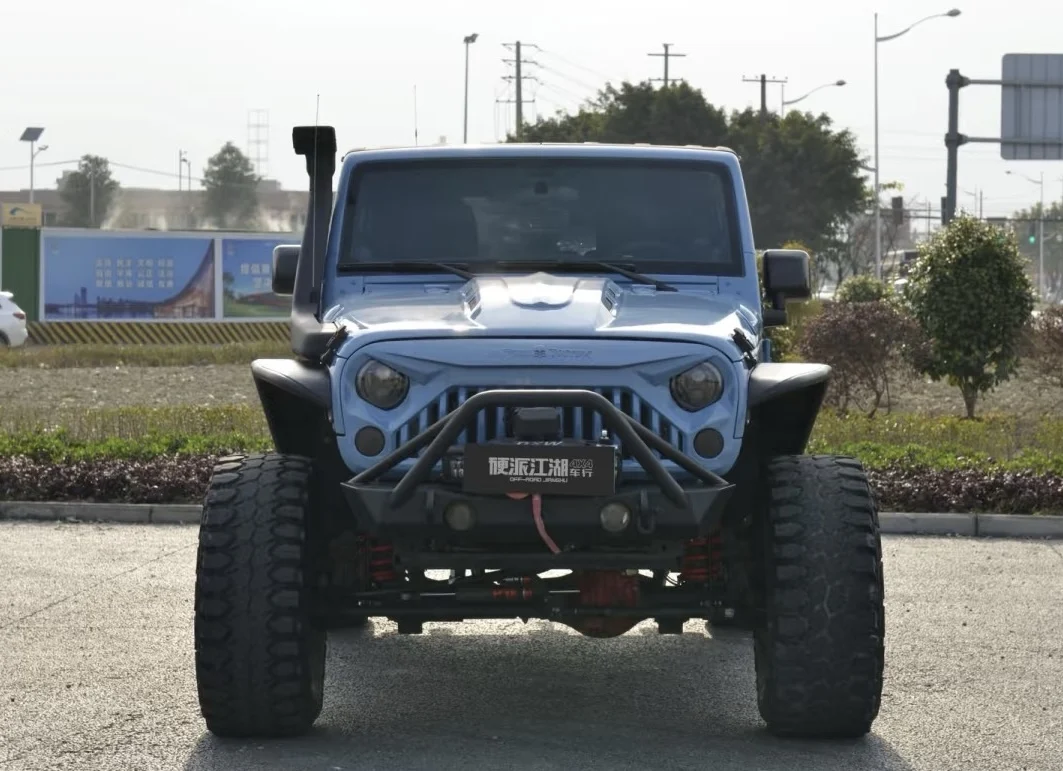 Parachoques delantero de acero todoterreno Jeep Wrangler JK 2007-2017 - imagen 5