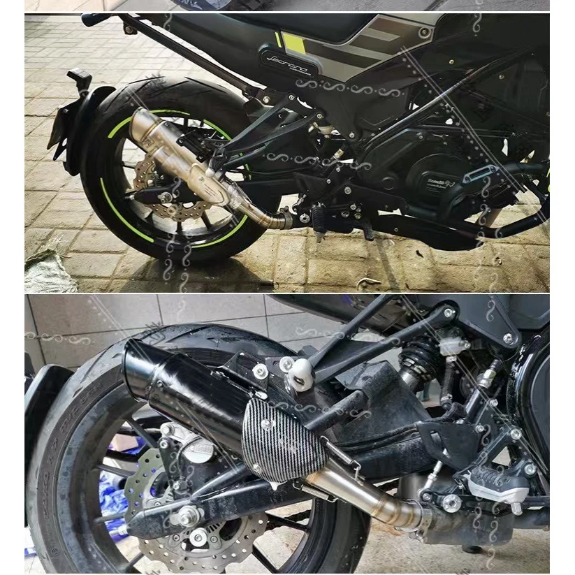Silenciador escape slip-on acero inoxidable Benelli 502C - imagen 4