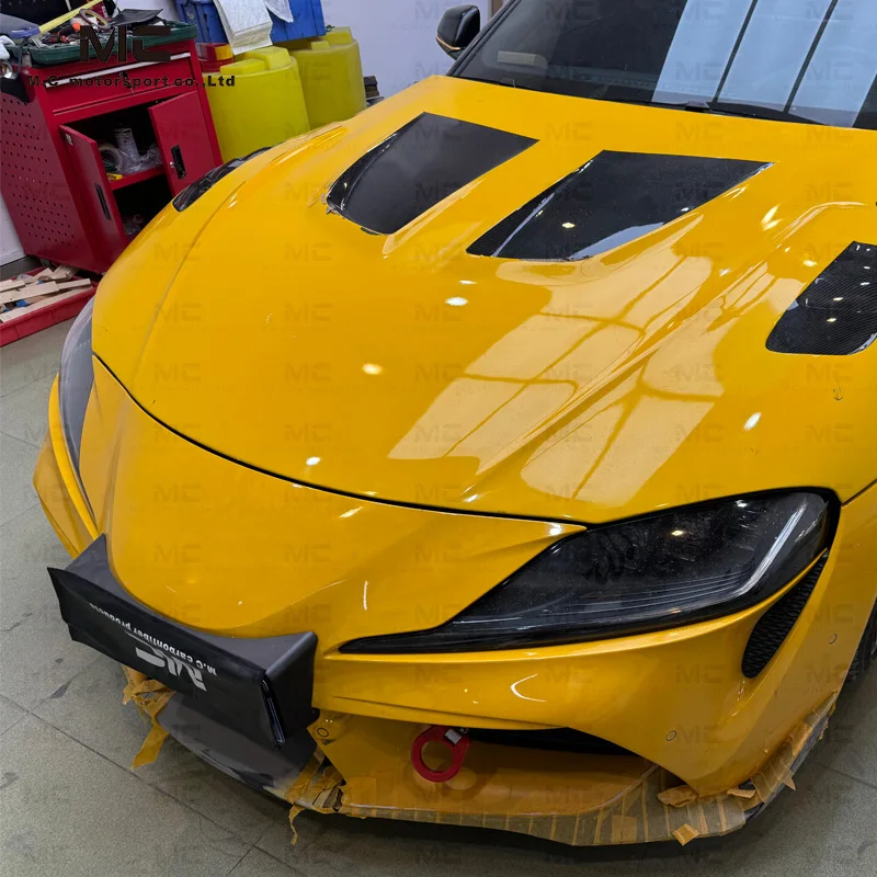 Capó de fibra de carbono para Toyota Supra GR A90 MK5 - imagen 4