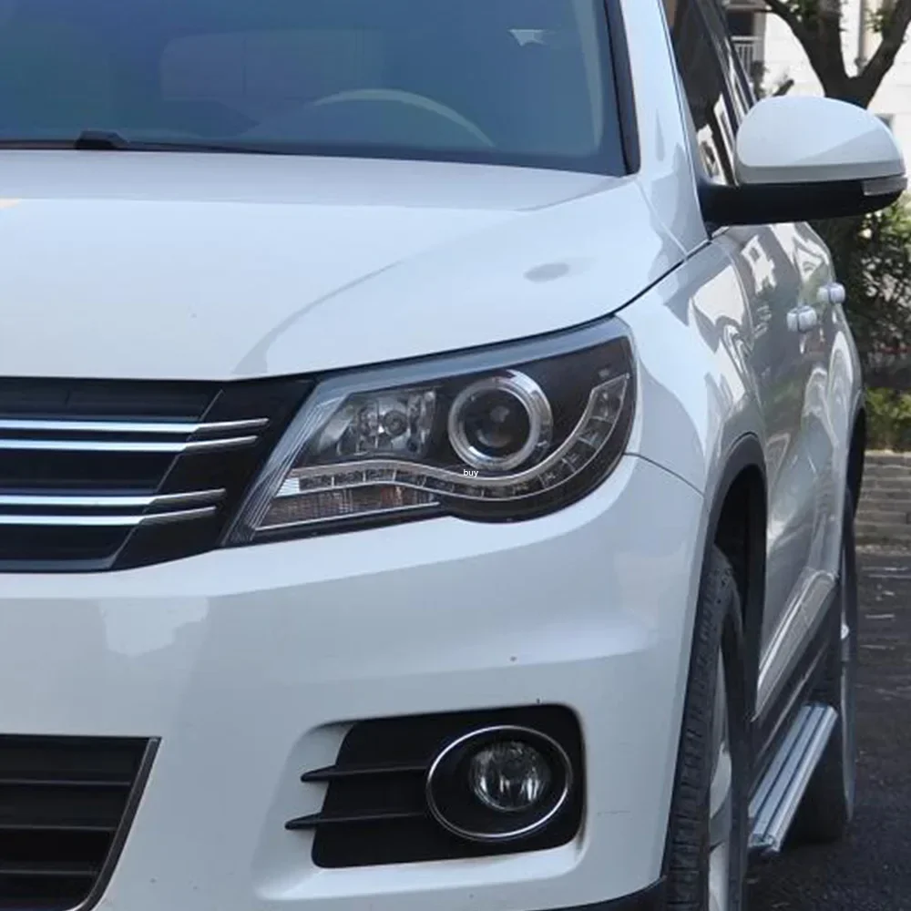 Faros delanteros LED Volkswagen Tiguan 2009-2011 con luces diurnas - imagen 4