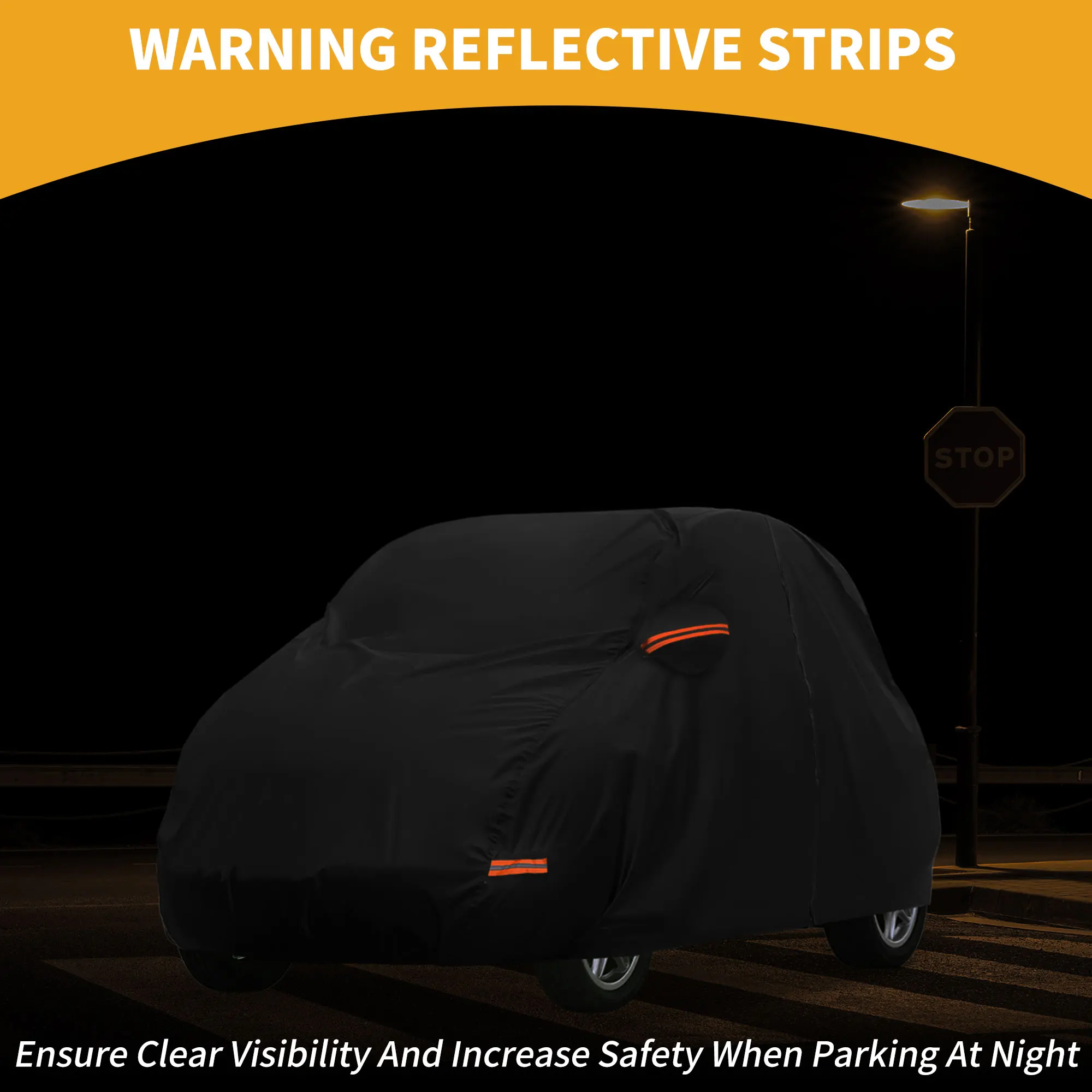 Funda coche impermeable UXCELL exterior para Smart Fortwo protección UV - imagen 3