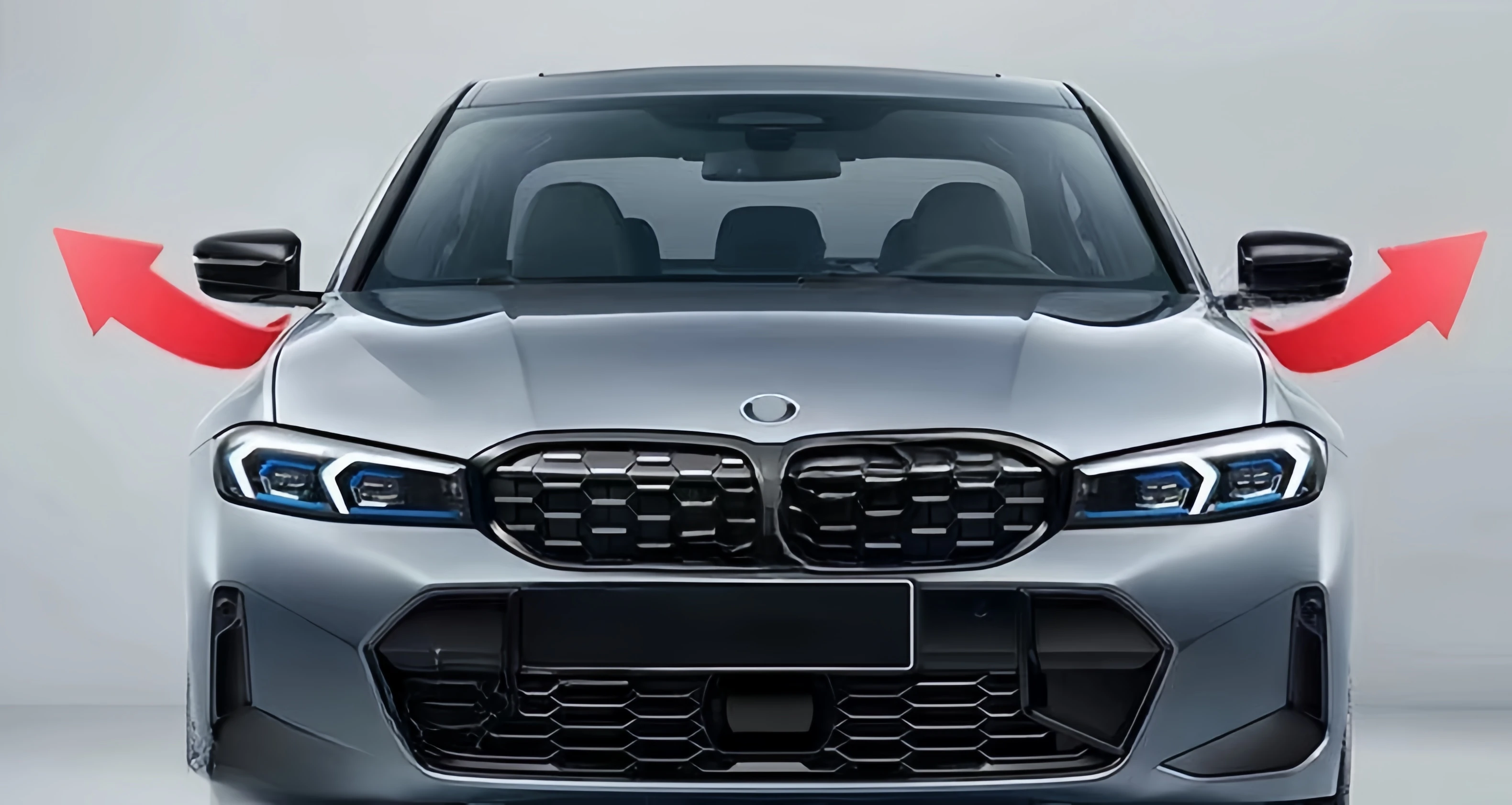 Carcasa de espejo en fibra de carbono para BMW
