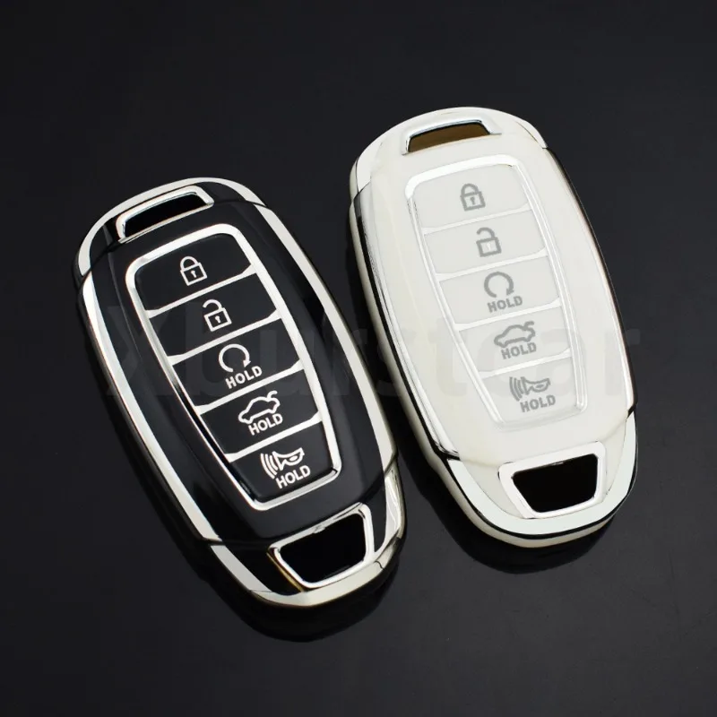 Fundas Llave Coche Hyundai 5 Botones – Solaris, i20, i30, Elantra, Kona, Creta - imagen 4