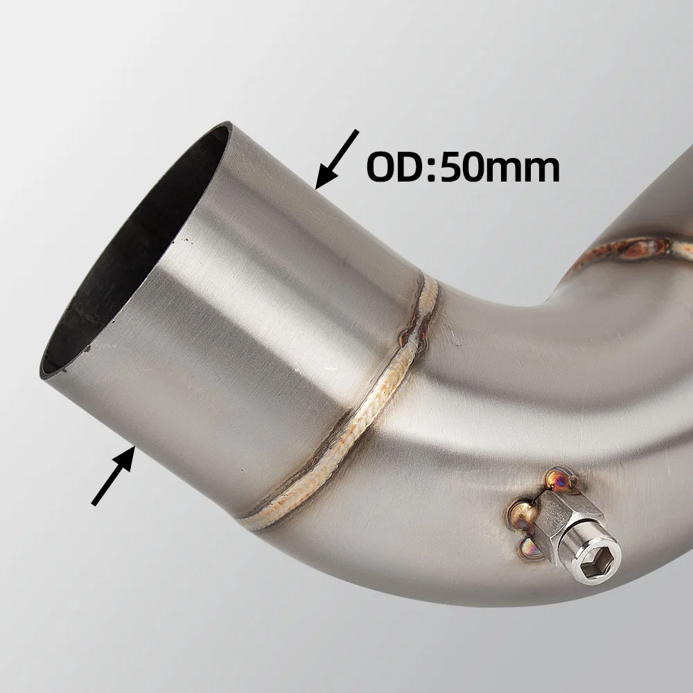 Tubo medio escape inoxidable OEM para BMW F750GS y F850GS - imagen 3