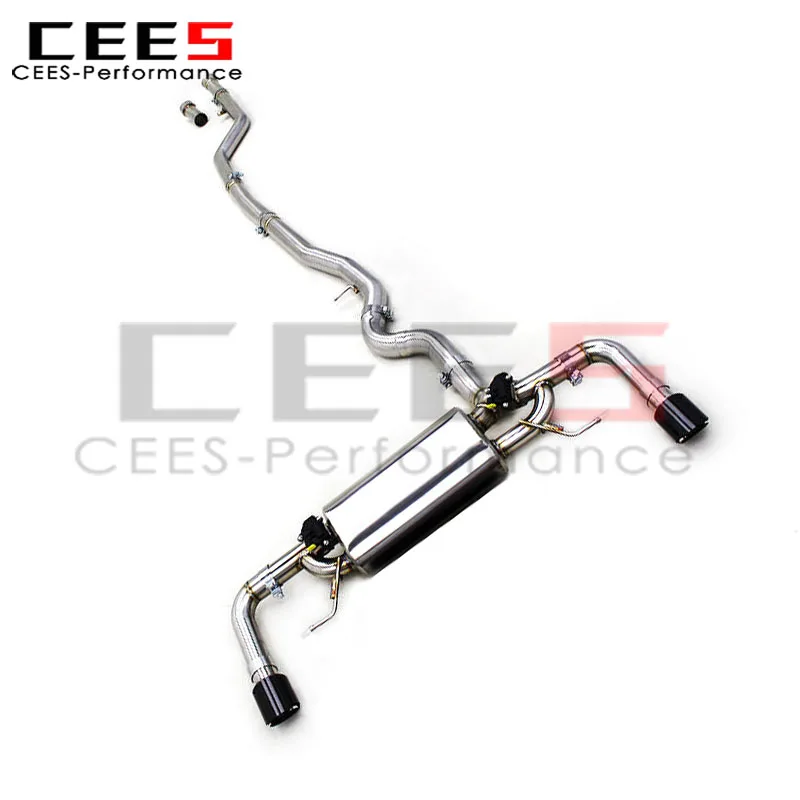 Escape Catback CEES Valvetronic para BMW 325i/330i G20 B48 - imagen 3