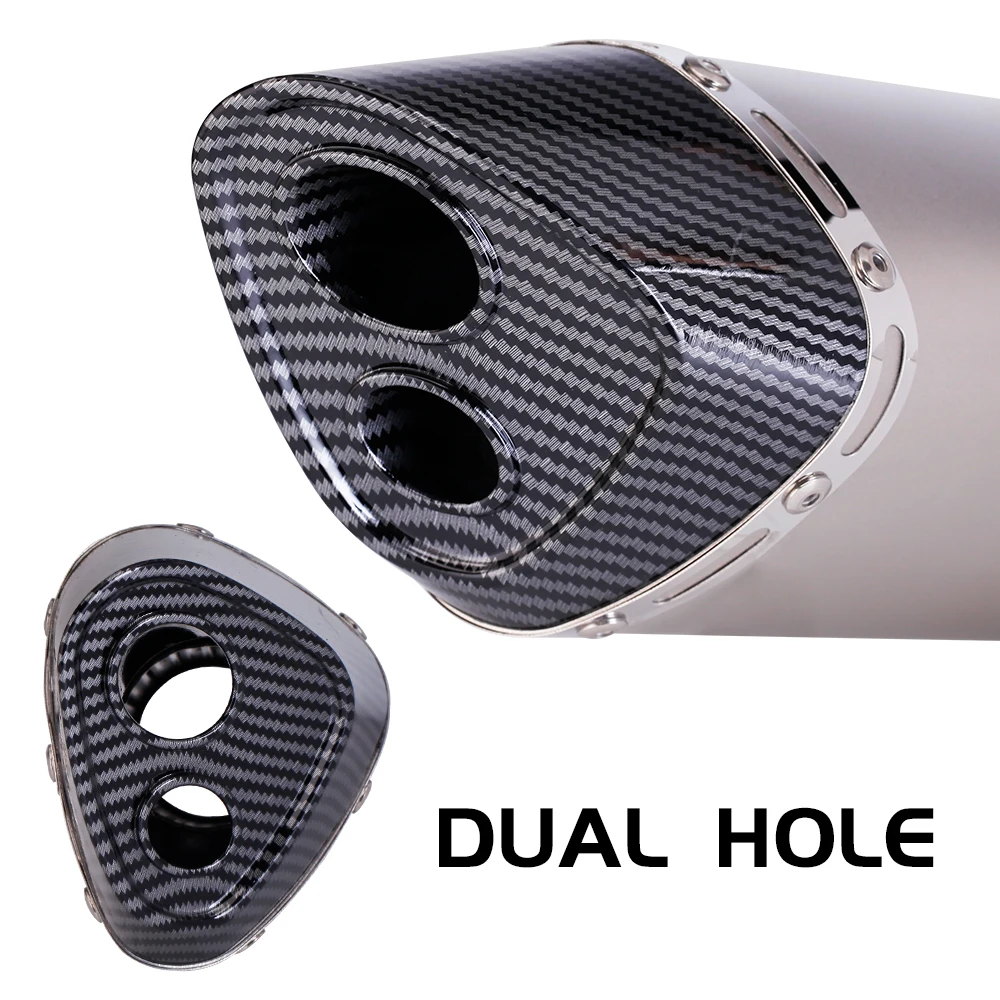Silenciador escape carbono R11 51 mm universal acero inoxidable - imagen 4