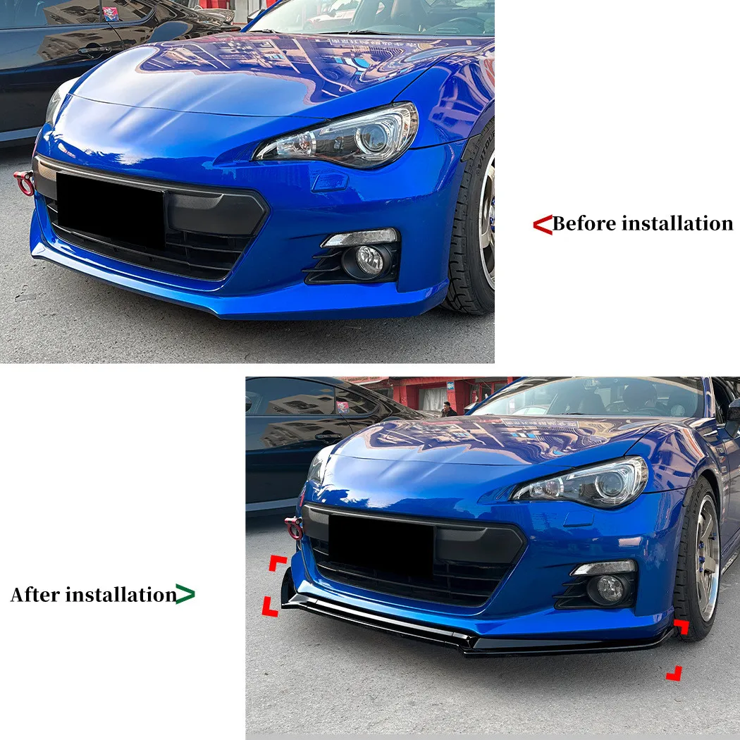 Acabado del splitter instalado