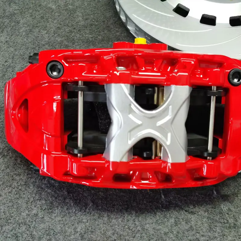 Kit pinzas freno 6 pistones ICOOH discos monobloque–Tesla 3/X/Y 18-21 - imagen 5