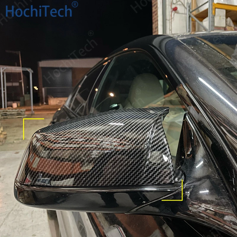 Tapas retrovisor BMW Serie 3, 5 y 7 look fibra de carbono