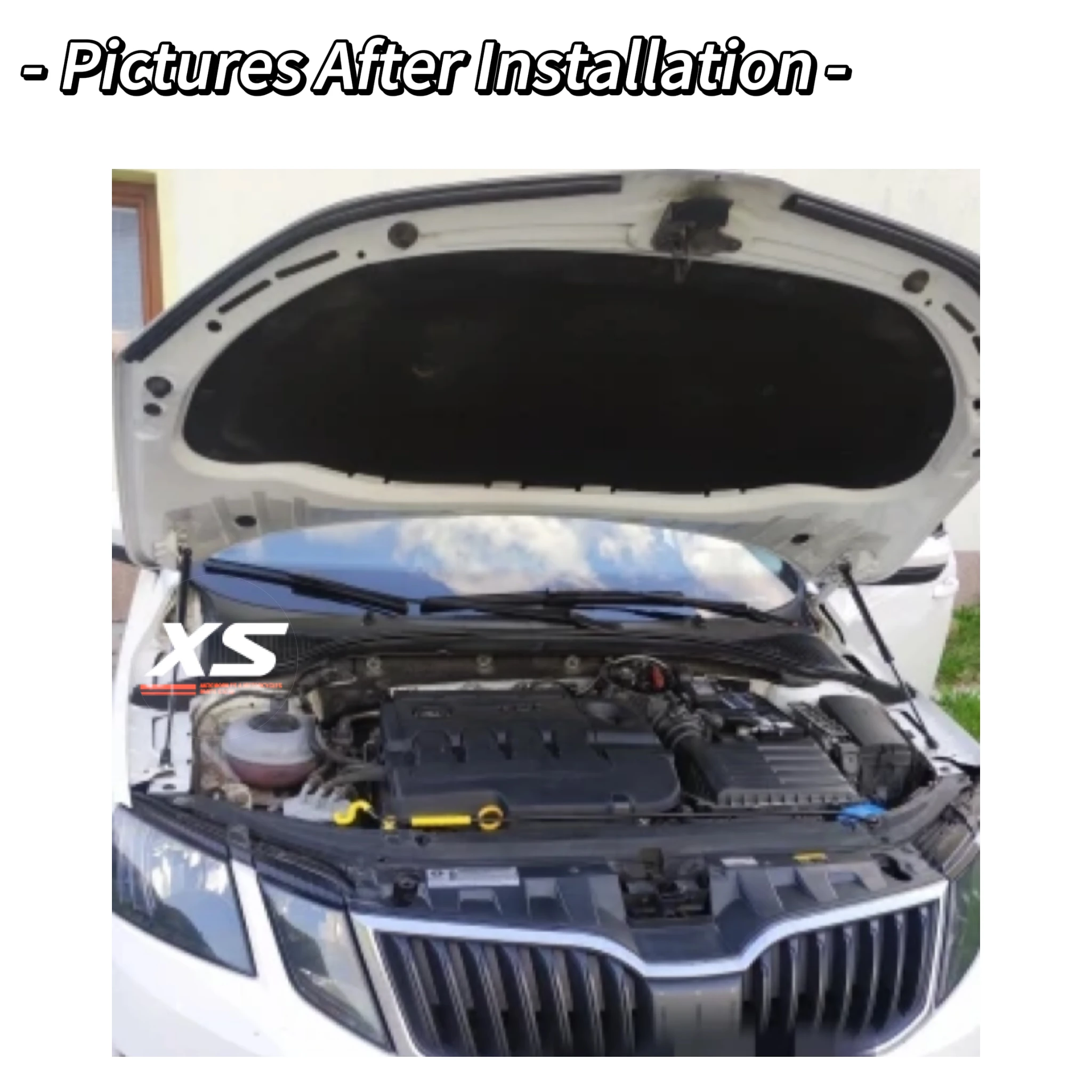 Puntales Capó BRM Skoda Octavia RS Mk3 (2013-2020) - imagen 5
