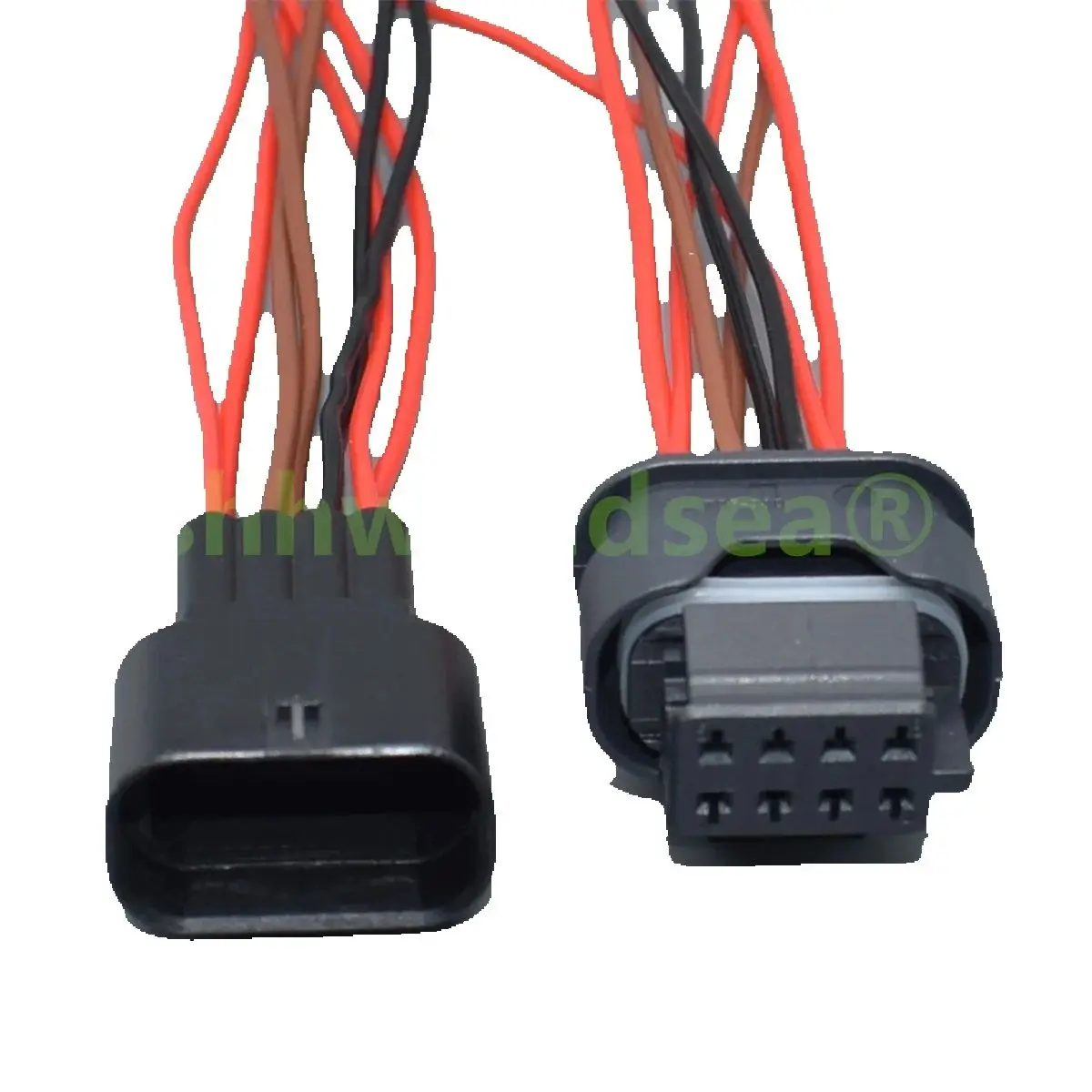 Conector 8 pines hembra-macho para radar y sonda lambda BMW Mercedes