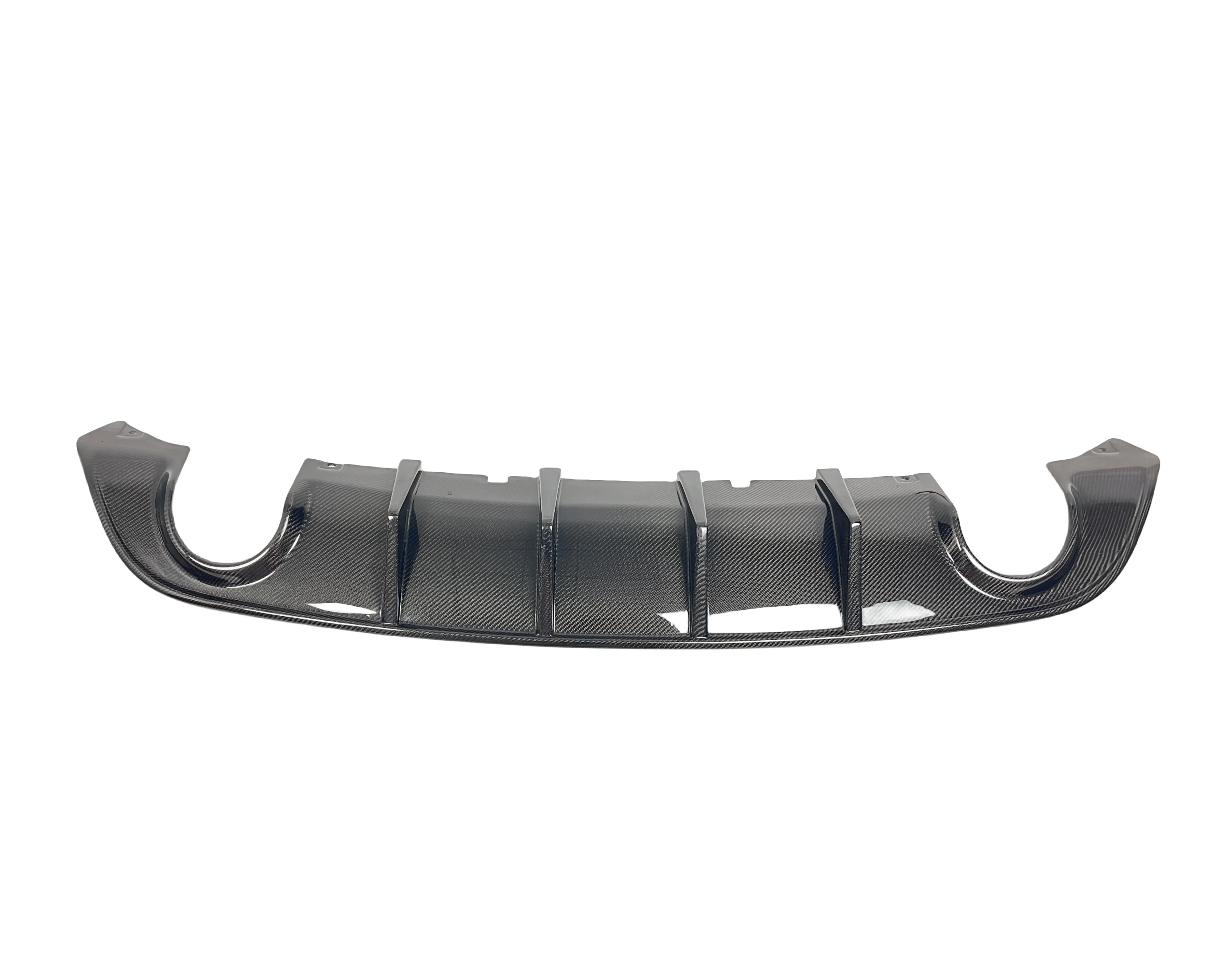 Difusor trasero de fibra de carbono para Dodge Charger SRT HELLCAT 15-21 Difusor de parachoques trasero - imagen 2