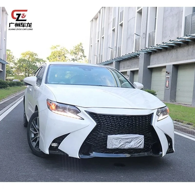 Nuevo Kit de carrocería de coche de actualización antigua para Lexus ES250 ES350 2013-2017 a parachoques delantero estilo GSF - imagen 5