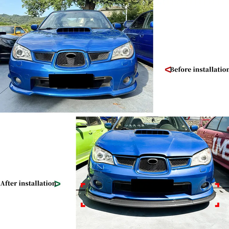 Faldón delantero Subaru Impreza WRX STI 2006-2007 – Kit carrocería - imagen 2