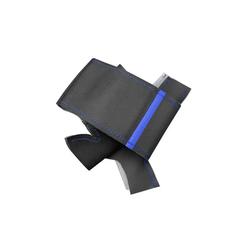 Funda volante microfibra negra-azul Toyota Yaris L Vios 2014-2019 - imagen 2
