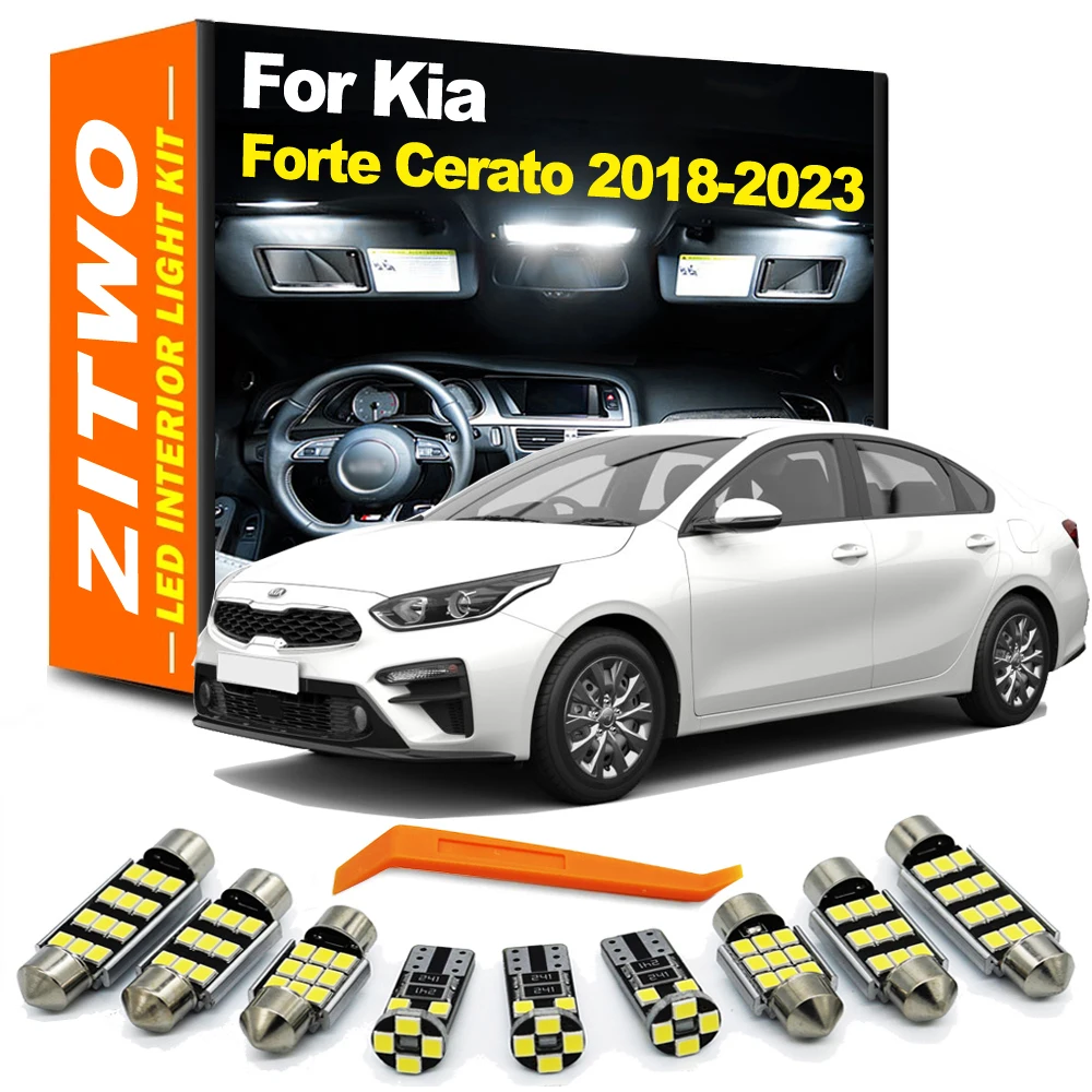 ZITWO Kit de bombillas LED interiores Kia Forte/Cerato/K3 2018-2023
