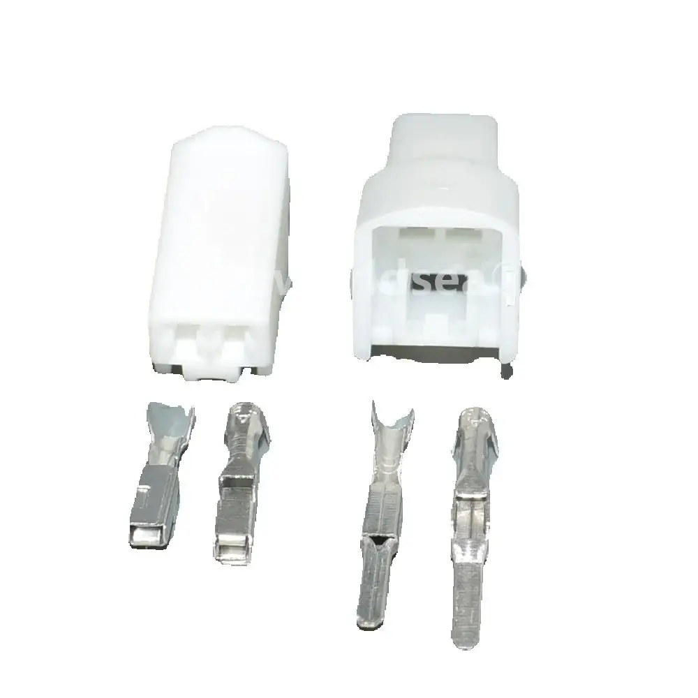 Shhworldsea Conector encendedor 2 pines – Universal para arnés de coche