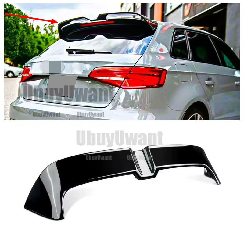 Alerón de techo OTG negro brillante - Audi A3 8V Sportback 2013-2019