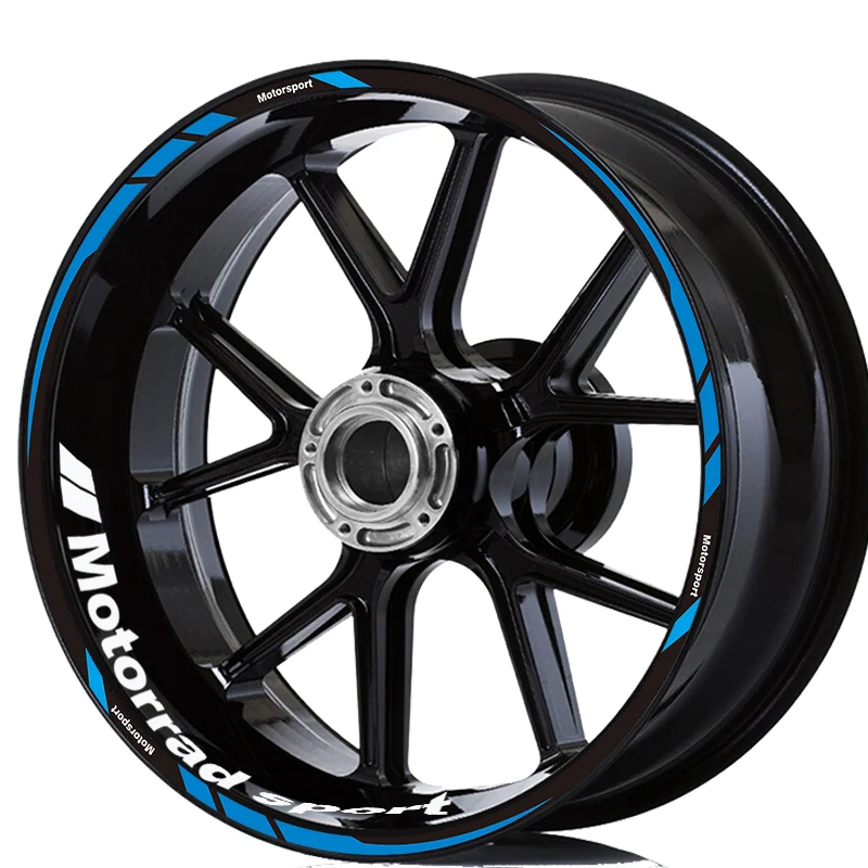 Pegatinas Cubo Rueda Motocicleta 17" - imagen 2