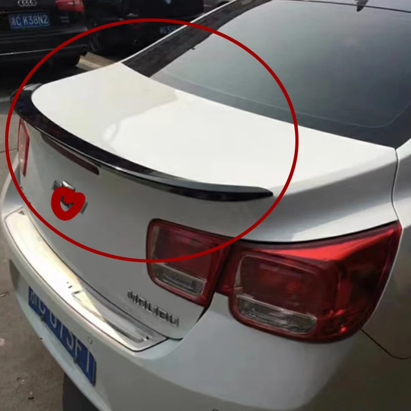 Alerón trasero de carbono tuning para Chevrolet Malibu 2012-2018