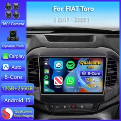 Reproductor Android Auto con Bluetooth y DVR para Fiat Toro 2017-2020
