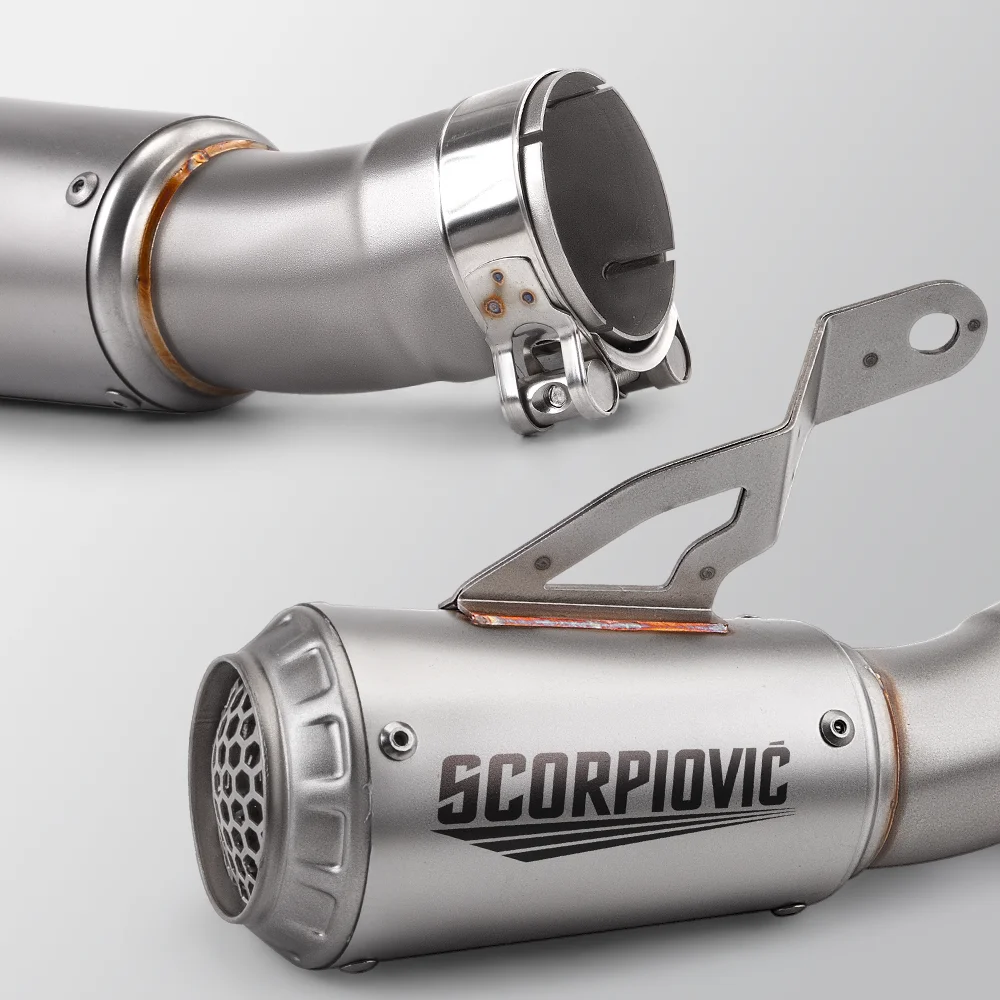 Escape Slip On S1000RR 2019-2025 acero inoxidable tubo medio - imagen 4