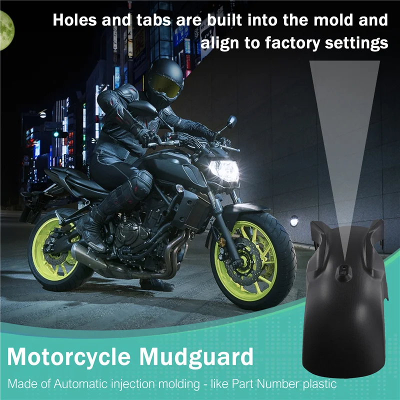 Guardabarros delantero Yamaha MT-07/FZ-07 2012-2017 - imagen 3